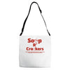 soup r' crackers Adjustable Strap Totes