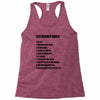 rules for dating my daughter shirt t shirt perfect father's gift Racerback Tank