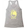 believe in nessie Racerback Tank