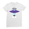 i want to leave Ladies Fitted T-Shirt