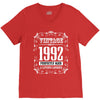 vintage made in 1992 perfectly aged a living legend V-Neck Tee