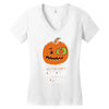 pumpkin patch Women's V-Neck T-Shirt