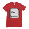 esc Ladies Fitted T-Shirt