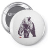 bear block Pin-back button