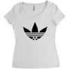 ganja Women's Triblend Scoop T-shirt