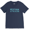 west ham in the blood retro style new V-Neck Tee