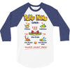 poke nom nom nom 3/4 Sleeve Shirt