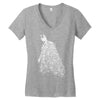 arts bats Women's V-Neck T-Shirt