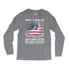 Veteran Don't Thank Me Thank My Brothers &amp; Sisters Who Never Came Back Long Sleeve Shirts