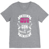 I Have a Pretty Wife I Also Have a Gun a Shovel and an Alibi V-Neck Tee
