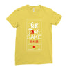 fuck sake Ladies Fitted T-Shirt