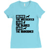 rescue save love Ladies Fitted T-Shirt