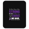 we don't know how strong we are until being strong is the only choice Mousepad