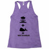 nuke the whales Racerback Tank