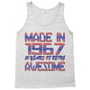 made in 1967 50 years of being awesome Tank Top