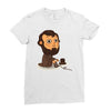 abraham play the game Ladies Fitted T-Shirt