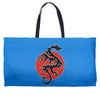 sun dragon with pearl   black red white Weekender Totes
