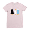 father, son, holy spirit Ladies Fitted T-Shirt