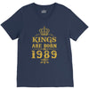 kings are born in 1989 V-Neck Tee