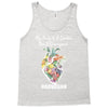 my body is a garden, not a graveyard black Tank Top