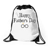 Happy Father's Day Drawstring Bags