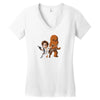 smugglers Women's V-Neck T-Shirt