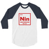 89 nin nintendium 189 3/4 Sleeve Shirt