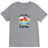 a turtle made it to the water V-Neck Tee