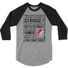 scrooge 3/4 Sleeve Shirt
