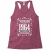 vintage made in 1964 perfectly aged a living legend Racerback Tank