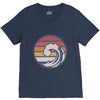 sea wawe V-Neck Tee