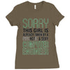 girl already taken by psychotic computer engineer Ladies Fitted T-Shirt