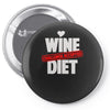wine diet challenge accepted Pin-back button