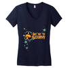 say no to scurvy Women's V-Neck T-Shirt