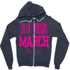 2018 Women's March On USA Zipper Hoodie