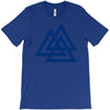 valknutr knoten der gefallenen odin nordisch symbol aspekte wotan T-Shirt