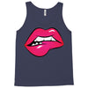 sexy lip biting Tank Top
