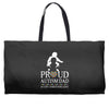 Proud Autism Dad - Autism Awareness Day Weekender Totes