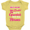 Gram Was Created Because Need Real Heroes Baby Onesie