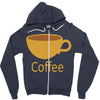 coffee (4) Zipper Hoodie