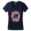 the year of the boxer Women's V-Neck T-Shirt