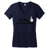One More Beer Please Women's V-Neck T-Shirt