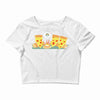 pizza campfire story Crop Top