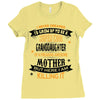 Super Cool Granddaughter Of A Freaking Awesome Mother Ladies Fitted T-Shirt