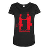 handshake Maternity Scoop Neck T-shirt