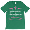 Dear Daddy, Thanks for Being my Dad Baby Boy Letter to Father T-Shirt