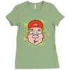 hip hop guy Ladies Fitted T-Shirt