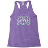 damn gina Racerback Tank