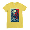 for the orcs Ladies Fitted T-Shirt