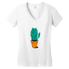 cat tus Women's V-Neck T-Shirt